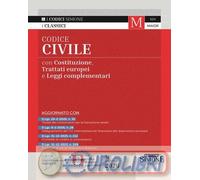 9788891445490 A.A.V.V. Codice civile. Con Costituzione, Trattato UE e leggi comp