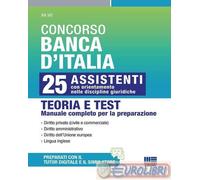 9788891678799 Luigi Tramontano Concorso Banca d'Italia. 25 assistenti con orient