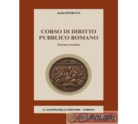 9788892109056 Aldo Petrucci Corso di diritto pubblico romano Giappichelli