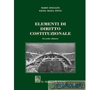 9788892111530 Ilenia Massa Pinto Elementi di diritto costituzionale Giappichelli