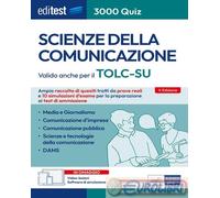 9788893627924 A.V. EdiTEST. Scienze della comunicazione. 3000 quiz. Ampia raccol