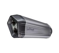 9789T - Terminale Scarico Universale LeoVince LV-12 Titanio Ø 75