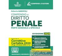 9791254705902 Roberto Garofoli Compendio di diritto penale 2024. Aggiornato al D