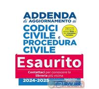 9791254707913 A.V. Addenda di aggiornamento Codice Civile e di procedura Civile