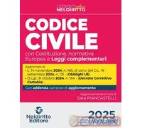 9791254708262 S. Pianacastelli Codice civile e procedura civile plus aggiornato
