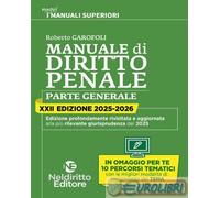 9791254709368 Roberto Garofoli Manuale superiore di diritto penale 2025-2026. Co