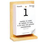 CALENDARIO GENIALE 2027 - CON SUPPORTO IN LEGNO