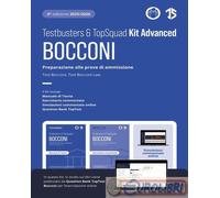 9791255721611 A.A.V.V. Testbusters. Bocconi. Kit advanced. Con simulazioni comme