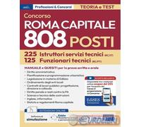 9791256024247 A.A.V.V. Concorso Roma Capitale. 125 Funzionari e 225 Istruttori a