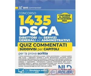 9791256950355 A.A.V.V. Concorso DSGA. 1435 direttori dei servizi generali ed amm