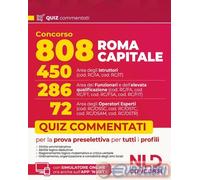 9791256951079 A.A.V.V. Concorso 808 Roma Capitale. Manuale con quiz commentati p