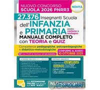 9791256951734 A.A.V.V. Concorso scuola PNRR3. Manuale infanzia e primaria con te