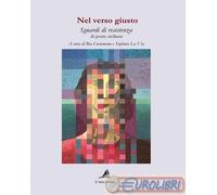 9791281832107 A.V. Nel verso giusto. Sguardi di resistenza di poete siciliane Ed
