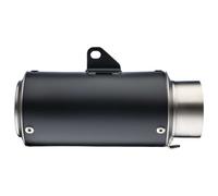 9792BU - Terminale Scarico LeoVince LV CORSA BLACK EDITION Inox Ø 65
