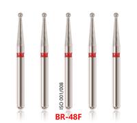 97Types Dental Turbina Diamond Burs FG 1.6mm for High Speed Handpiece 5Pcs/pack
