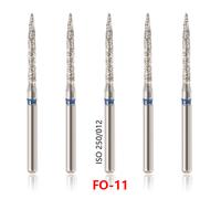 97Types Dental Turbina Diamond Burs FG 1.6mm for High Speed Handpiece 5Pcs/pack