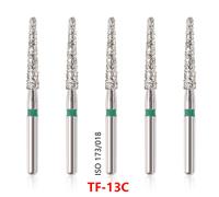 97Types Dental Turbina Diamond Burs FG 1.6mm for High Speed Handpiece 5Pcs/pack