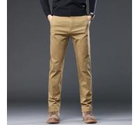 98% Cotone Business Pantaloni Casual No-Iron Dritto Elastico Moda Uomo Indossare