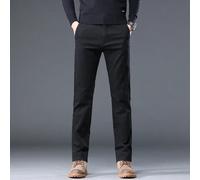 98% Cotone Business Pantaloni Casual No-Iron Dritto Elastico Moda Uomo Indossare