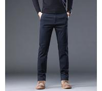 98% Cotone Business Pantaloni Casual No-Iron Dritto Elastico Moda Uomo Indossare
