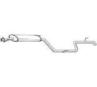 98 CV SILENZIATORE POSTERIORE PER MERCEDES Vito Autobus W638 110 TD 2.3 KW 72 CV