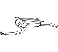 BOSAL 219-137 Marmitta