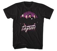 98 Degrees - Rétro Gruppo Colpo - American Classici - Solido Nero Adulto Corto