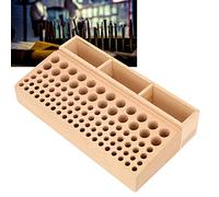 98 fori mensola di immagazzinaggio scatola di supporto per utensili artigianali in pelle, supporto per lavoro manuale, supporto organizzatore di supporto, stencil
