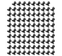 98 Pz Piccole Ferma Fogli, 22,5 mm Graffette Bulldog Clips, Graffette Ufficio, Fermacarte Metallo, Raccoglitore di Carta Raccoglitori Clip Foldback Clips per Ufficio Cucina Poster Foto