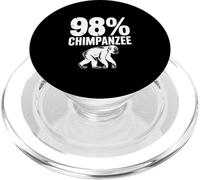98% Scimpanzé divertente amante dei primati per gli amanti degli animali PopSockets PopGrip per MagSafe