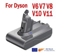 9800mAh adatto per Dyson V6 V7 V8 V10 V11 DC31A DC34B batteria serie SV03 DC62 SV10 SV11 SV12 SV14 SV15 batteria per aspirapolvere V8 6800mAh