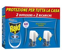 98201 Q.TA' 12 ANTIZANZARE RAID ELETTROEM E LIQUIDO 30 NOTTI 2+2