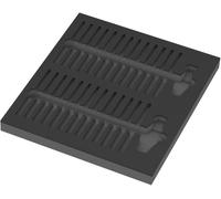 9851 Termoformato in spugna per Kraftform Kompakt VDE Set 1, senza utensili, 344 x 30 x 392 mm
