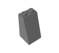 98560 Mattoncini Pendio 75° 2x2x3, 50 Pezzi GDS-1404-compatibile con Lego Mattoncini da Costruzione, Colore:Gris bleuté foncé 199