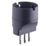 98612 Q.TA' 25 ADATTATORE SCHUKO 10A 2P+T NERO FIG.8