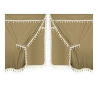 98635 - Premiere Pro-Cabin, set tende in microfibra per camion - Beige