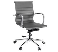 Poltrona direzionale hw61982gr grigio
