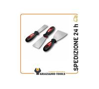 Kit 3 spatole dritte e piegate in acciaio inox - USAG 987 E/S3 - 987 F/S3