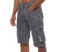 989Zé ENZO Jeans Uomo Pantaloncini Casual Cargo Cotone Regular Fit Tasche Laterali