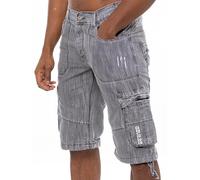 989Zé ENZO Jeans Uomo Pantaloncini Casual Cargo Cotone Regular Fit Tasche Laterali