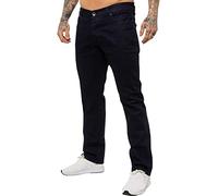 989Zé ENZO Jeans Uomo Pantaloni Casual Cotone Regular Fit con Elasticizzato EZ359 Blu 46W / 32L