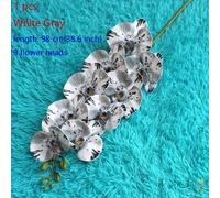 98cm 9 Teste Artificiale Zanzare Farfalla Fiore Orchidea Per Casa Matrimonio