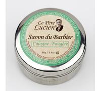 98G COLOGNE FOUGERE Sapone Da Barba Oli Essenziali Shea Le Père Lucien FRANCIA