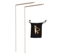 99 9 Rilevatore di rame Rod Metal Detector Rod con centro regolabile per la ricerca di tesori d'acqua e strumenti di esplorazione delle vene minerali (C)