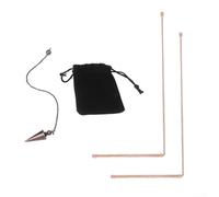 99 9% Rod del metal detector del rame per le ricerche dell'acqua, adatto ad indagini paranormali (A)