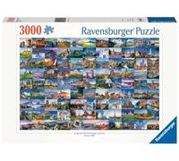 Ravensburger - Puzzle 99 vedute dell'Europa - 3000 Pezzi