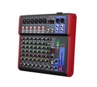 99 Console Audio For Mixaggio DJ Registrazione Karaoke Interfaccia Audio A 4/6/8 Canali For Studio Controller Con Effetti Digitali(8 Channels)