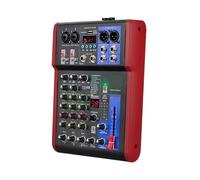99 Console Audio For Mixaggio DJ Registrazione Karaoke Interfaccia Audio A 4/6/8 Canali For Studio Controller Con Effetti Digitali(4 Channels)