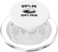 99% In 100% Dolore Divertente Golf Umorismo Golf Detti Citazioni PopSockets PopGrip per MagSafe