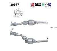 Catalizzatore DFC RENAULT LAGUNA 2.0i 16V 1998 cc 99 Kw / 135 cv F4R 02/01>9/07